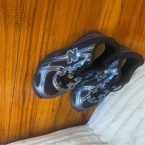 New Balance Black Baby Walker Shoes